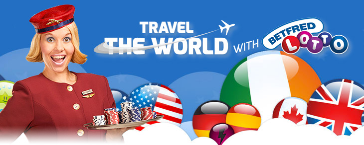 Betfred Lotto Travel The World