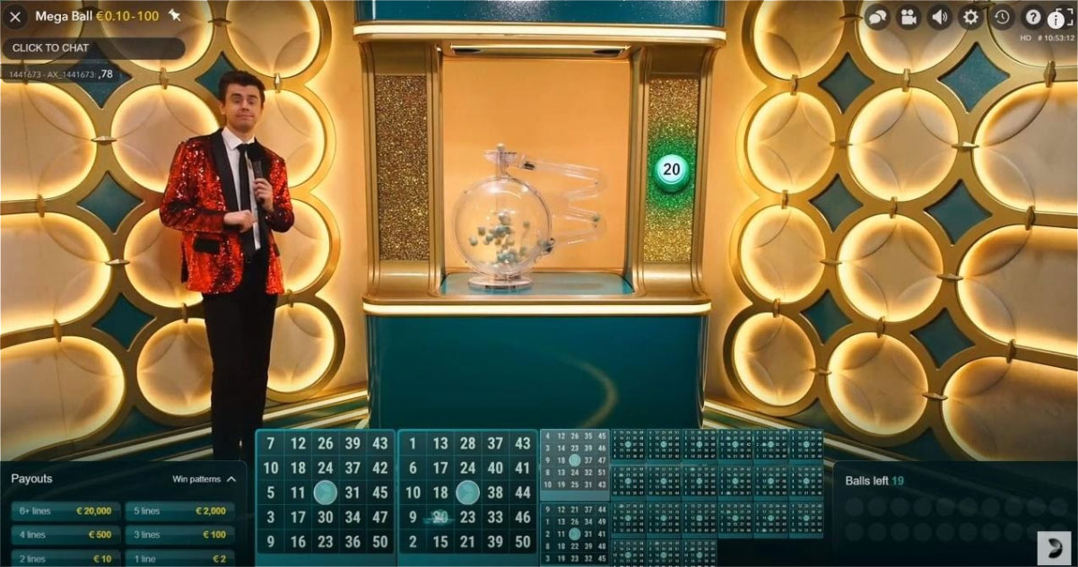 Mega Ball gameplay screenshot